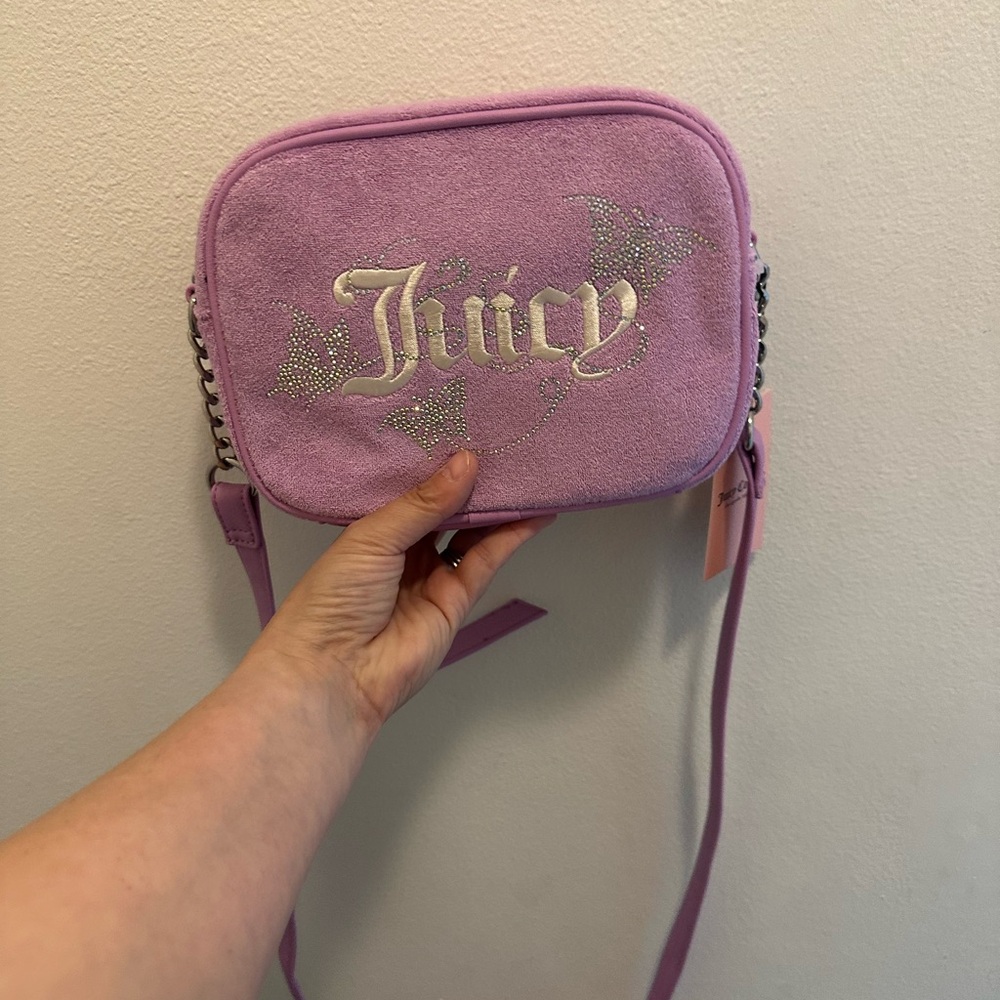 Juicy Couture Lavender Crossbody Bag